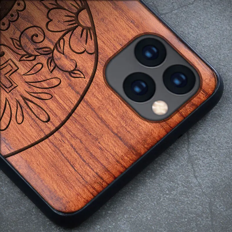Деревянный чехол для iPhone 11 Pro Max X XR XS 100% натуральный деревянный ТПУ бампер
