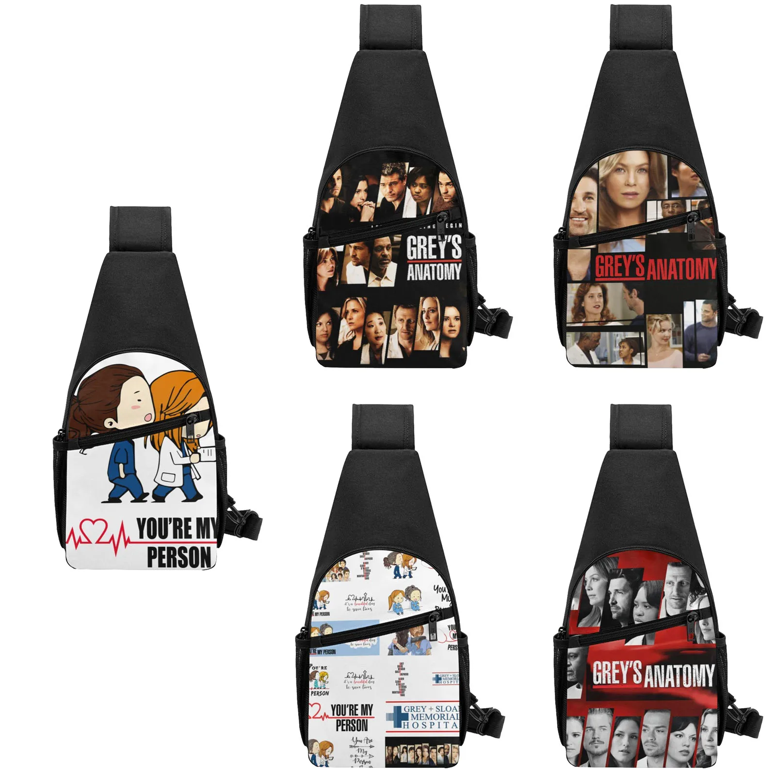 

Серый анатомический женский и мужской рюкзак-слинг через плечо нагрудная Сумка-слинг для путешествий пешего туризма рюкзак