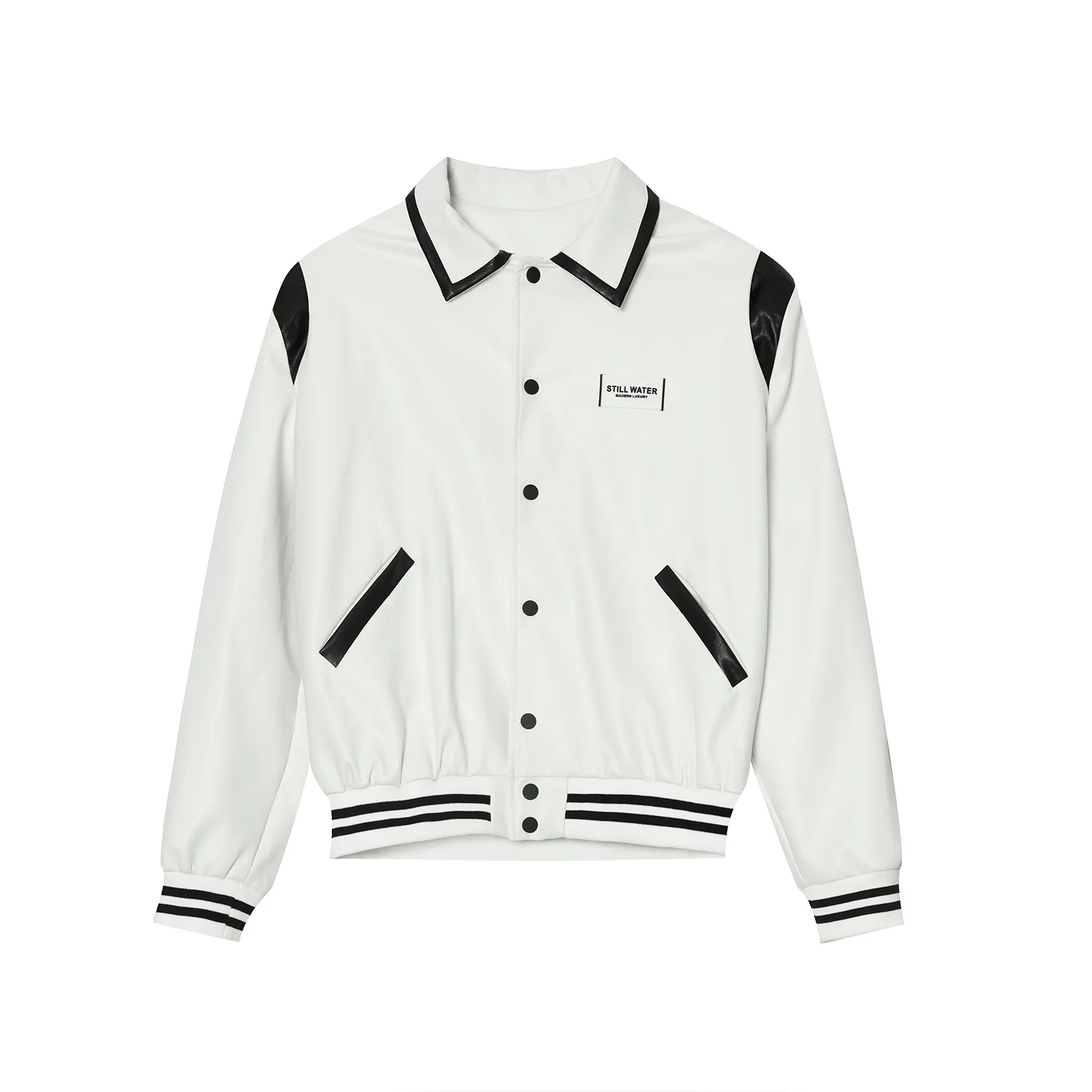 

MTL men's - 2021 spring new product yuppie handsome Korean fashion short jacket PU Leather Men's clothing