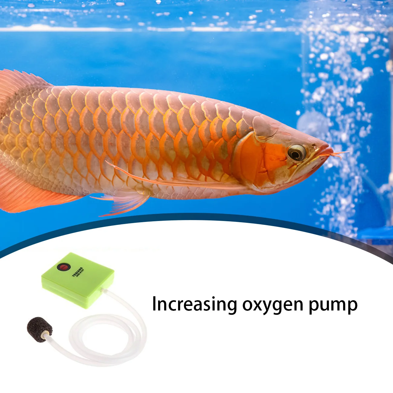 

1Pc Ultra Silent Aquarium Air Pump Dry Cell Battery Operated Outdoor Portable Single Outlet Fish Tank Oxygen Pump Air Compressor