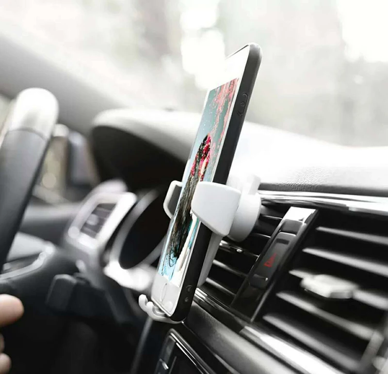 Universal Car Mobile Phone Car Holder Air Vent Mount Stand No Magnetic Cell Phone Holder For iPhone Phone In Car Bracket