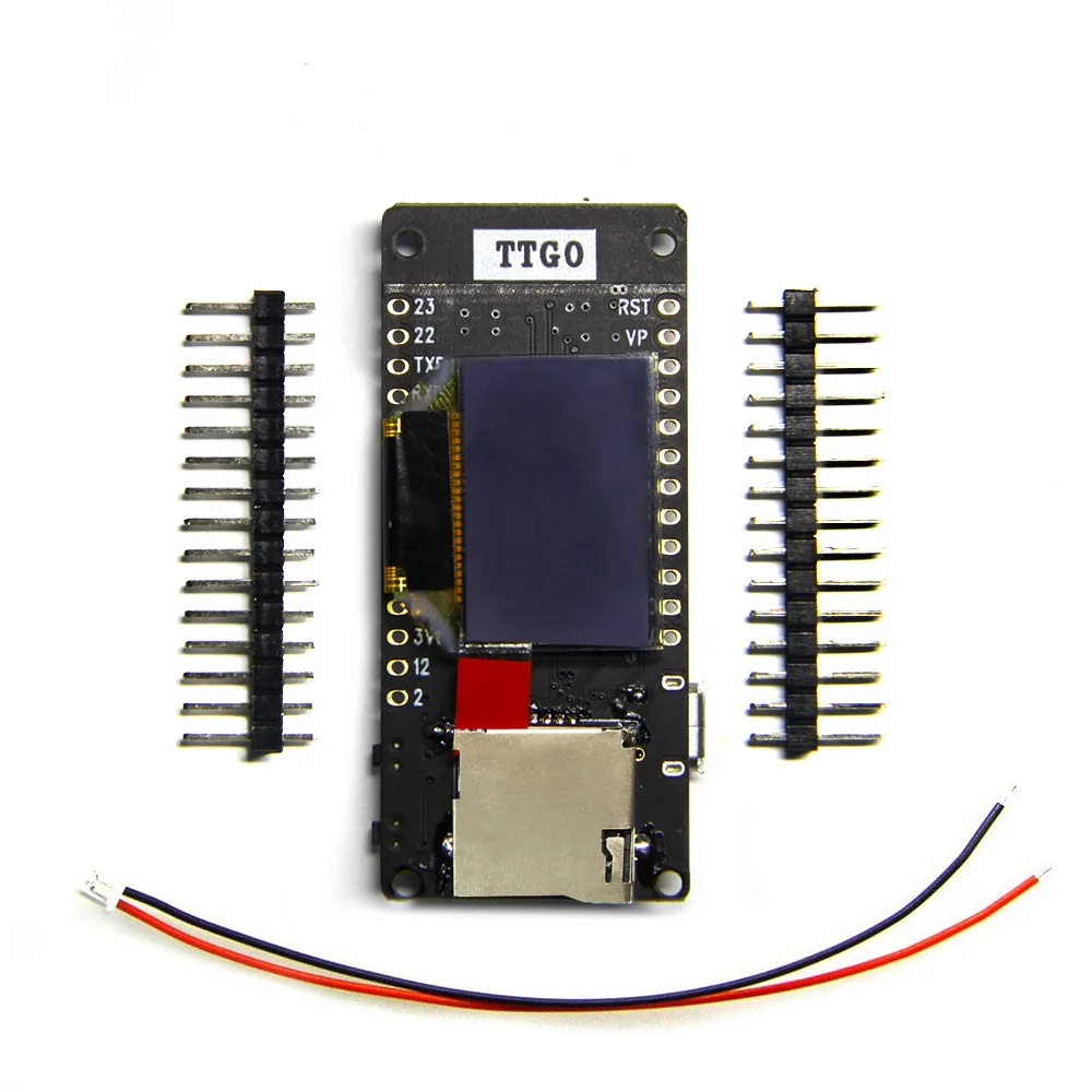 

TTGO ESP32 T2 0.95 OLED SD card WiFi + Bluetooth Module development board