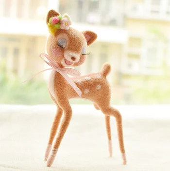 Набор для рукоделия Sika с изображением оленя из мультфильма шерстяной набор игла