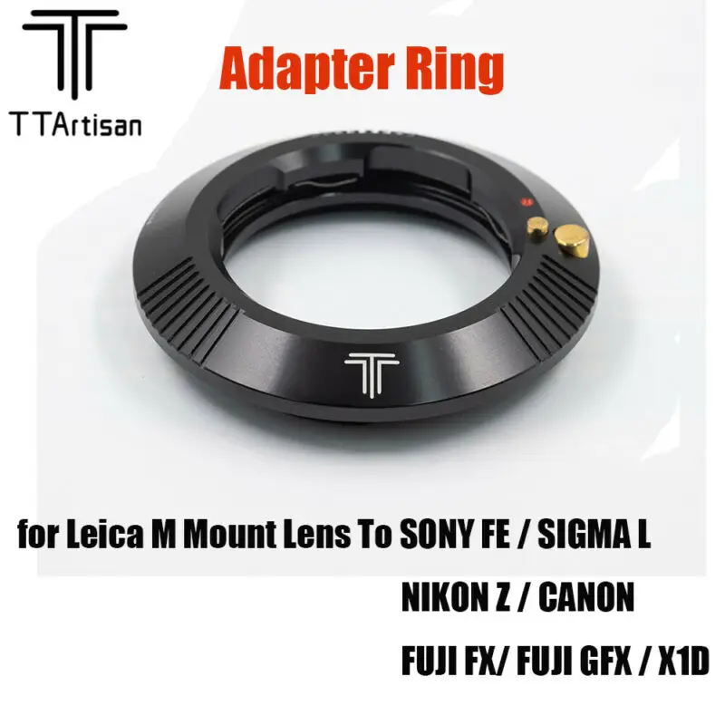 Переходное кольцо TTArtisan для объектива Leica M Mount Fuji FX GFX SIGMA SONY | Электроника