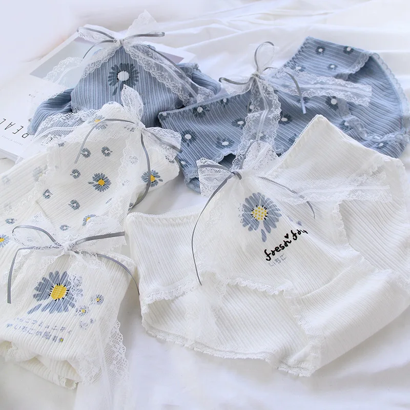 Новое поступление 2021 синее нижнее белье для девочек 5 шт./лот детские трусики