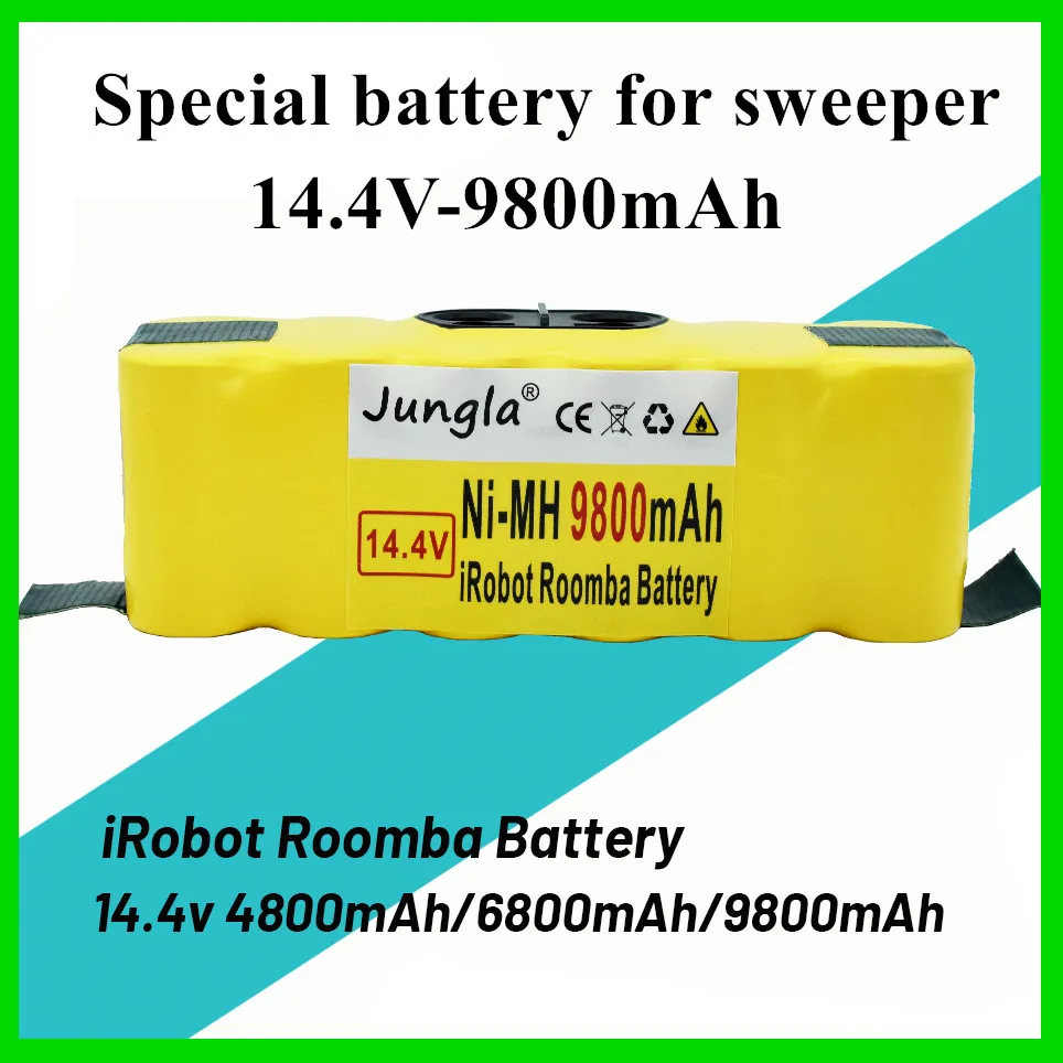 

2021 4.8/6.8/9.8Ah Battery for Irobot Roomba 500 600 700 800 900 Series vacuum cleaner Irobot Roomba 600 620 650 700 770 780 800