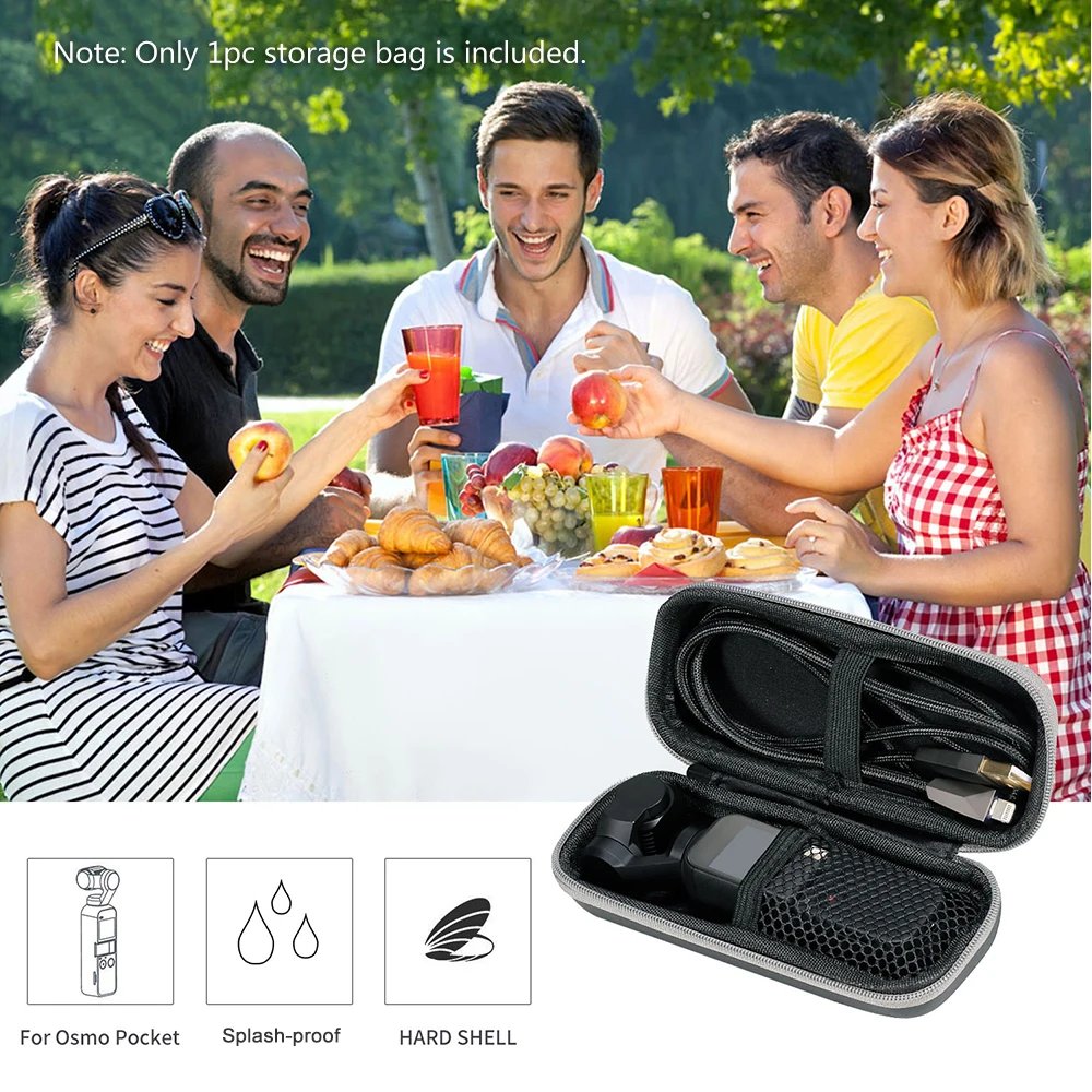 Мини ящик для хранения Жесткий Чехол переноски защитная дорожная сумка защита от