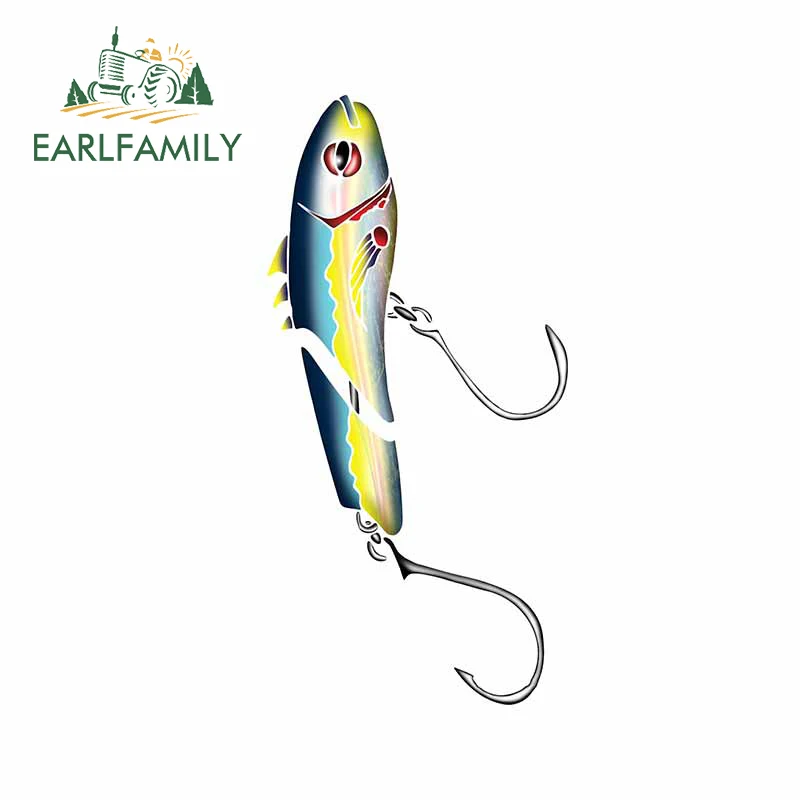 

EARLFAMILY 13 см x 6,8 см для рыболовное судно Виниловая пленка для оклеивания автомобилей, Стикеры Ван доски для серфинга декоративный элемент для ...