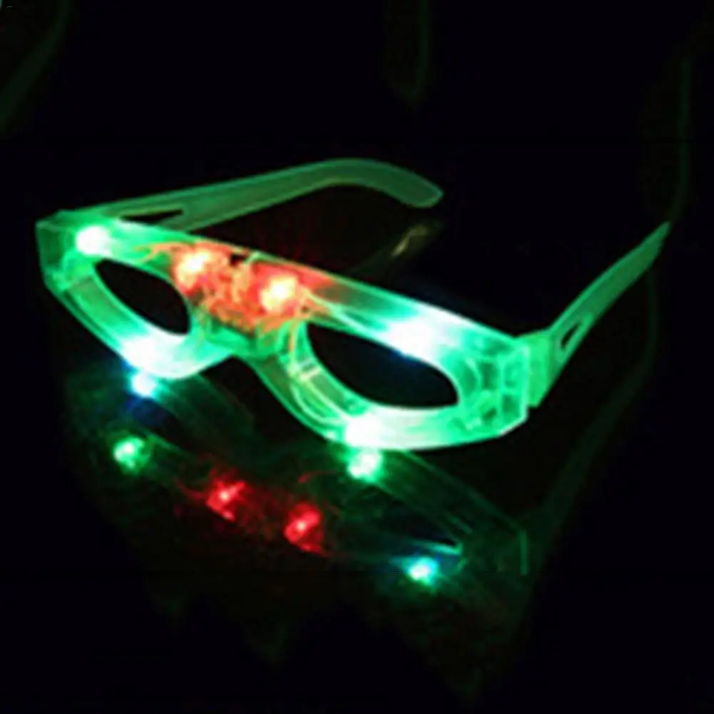 

Cool Party Decorative Luminous Glasses Flashing EL Wire LED Glasses Lighting Classic Gift Bright Light Festival Party Supplies