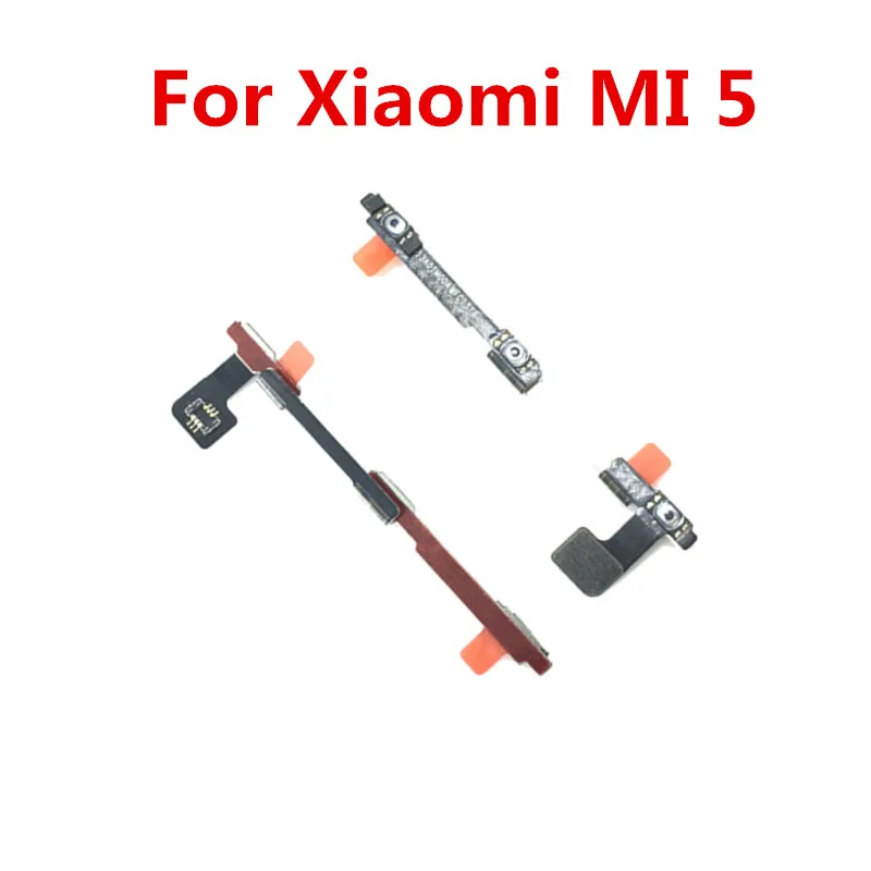 Кнопка питания и громкости гибкий кабель Замена для Xiaomi Mi 5 новая кнопка клавиша