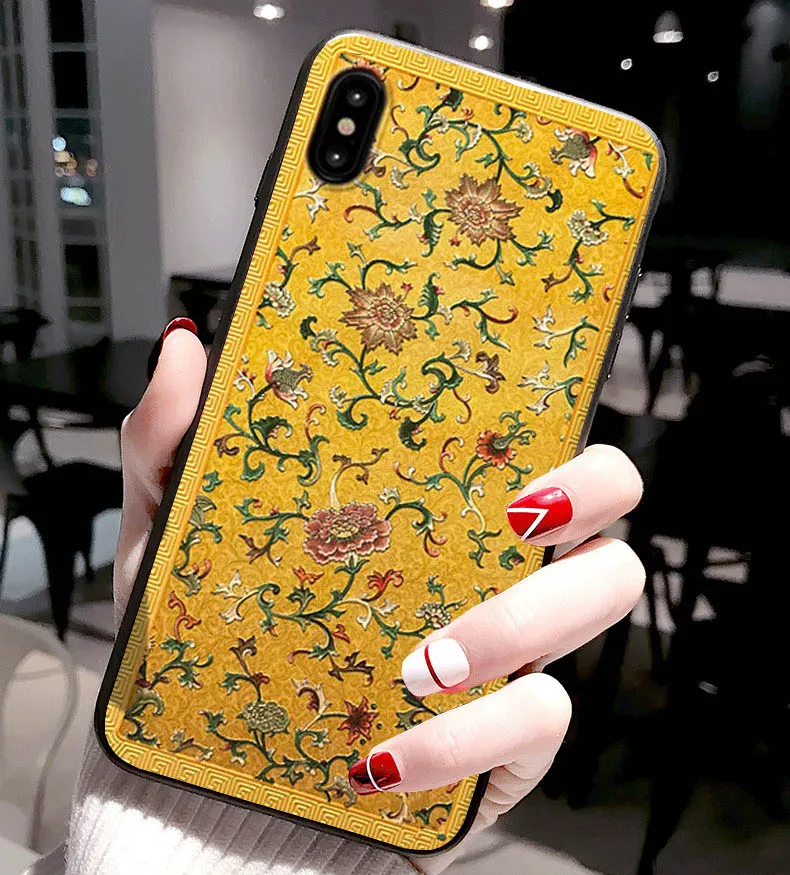 7- Цветок чехол с тиснением для samsung A70 чехол для телефона мягкая накладка на заднюю панель из силикона для samsung Galaxy A10 A20 A30 A40 A50 A30S A50S A10S A20E - Цвет: 7-