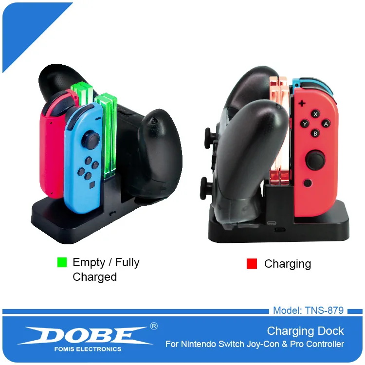 2018 NEW 4 in 1 Charging Dock Station Stand for Nintend Switch NS N-Switch Video Game Console Charger USB Type | Электроника