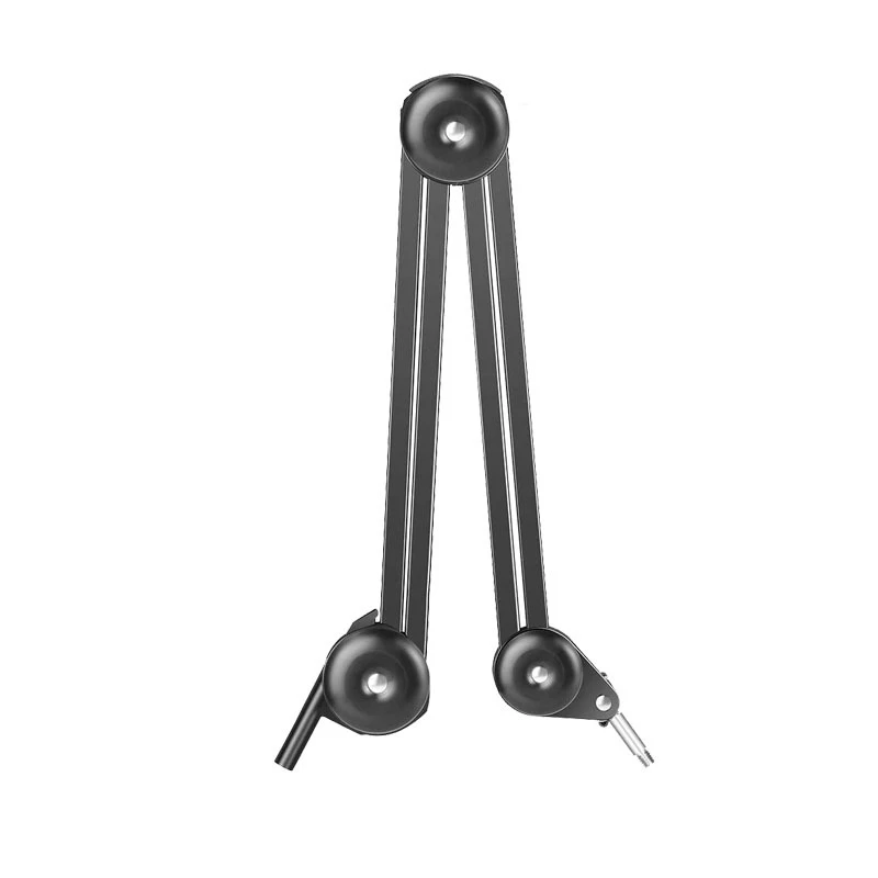 microphone stand heavy duty adjustable suspension boom arm scissor spring built in mic stand mount stand holder for voice record free global shipping