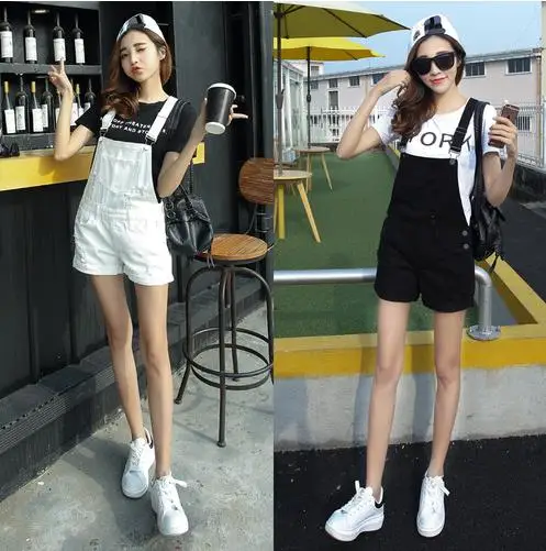 Summer Denim Overalls Short Jumpsuit Romper Women Casual Jeans Playsuits Shorts Rompers Female | Женская одежда