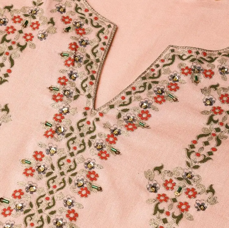 2020 новые индийские Модные топы для женщин в этническом стиле наборы с принтом из