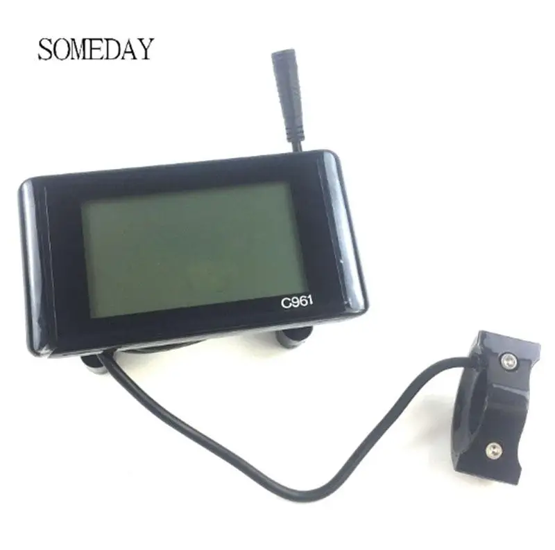 

Bafang DP C01.UART дисплей C961 велосипед для 8fun Средний привод двигателя BBS01 BBS02 BBSHD Bafang C961 ЖК-дисплей