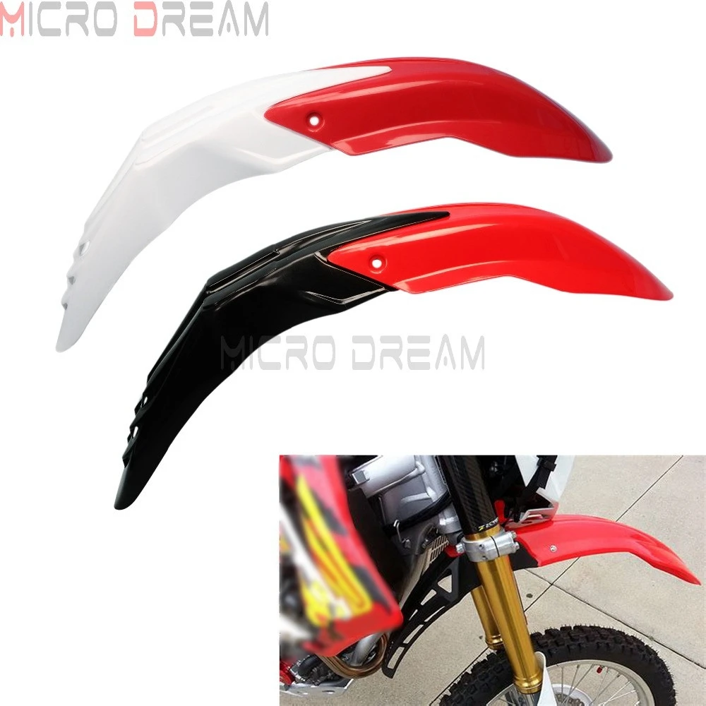 

Dirt Bike ABS Plastic Front Fender Offroad Motocross Universal Mudguards For Yamaha Honda XR 250 400 XR650L CRF450L CRF 250 450