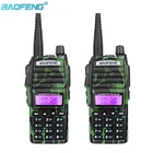 2 шт Baofeng UV-82 иди и болтай Walkie Talkie CB радио UV82 Портативный двухстороннее радио FM трансивер дальний двухдиапазонный baofeng UV 82