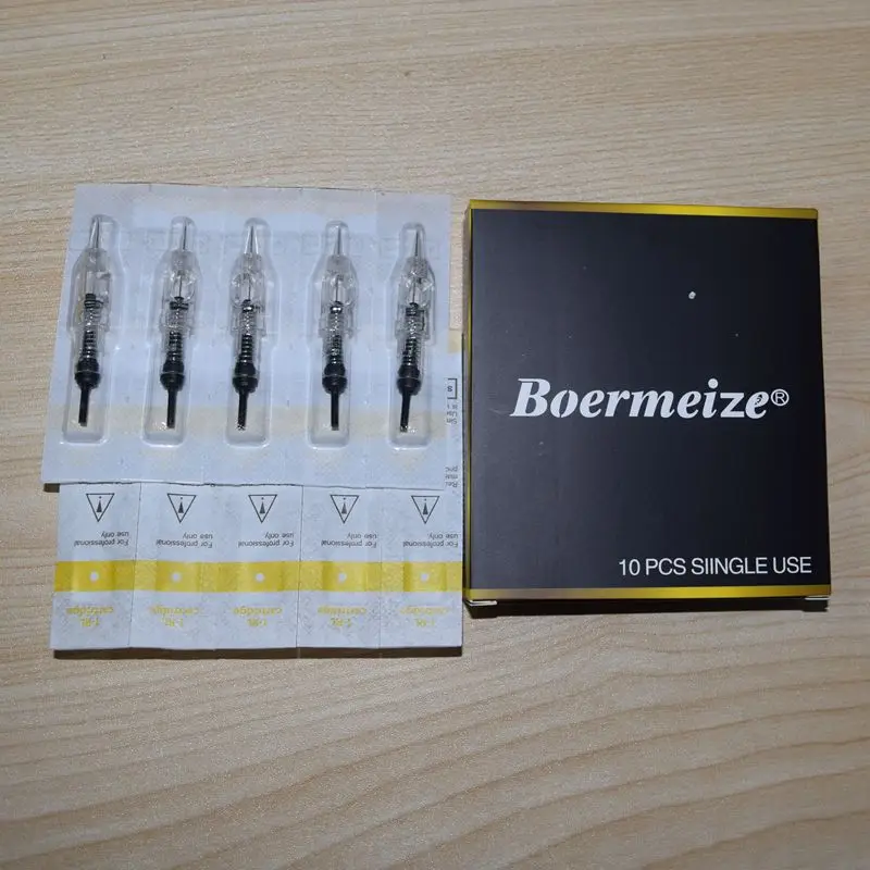 Картридж иглы для тату 100 шт. 1 картридж подводки Перманентный макияж машина