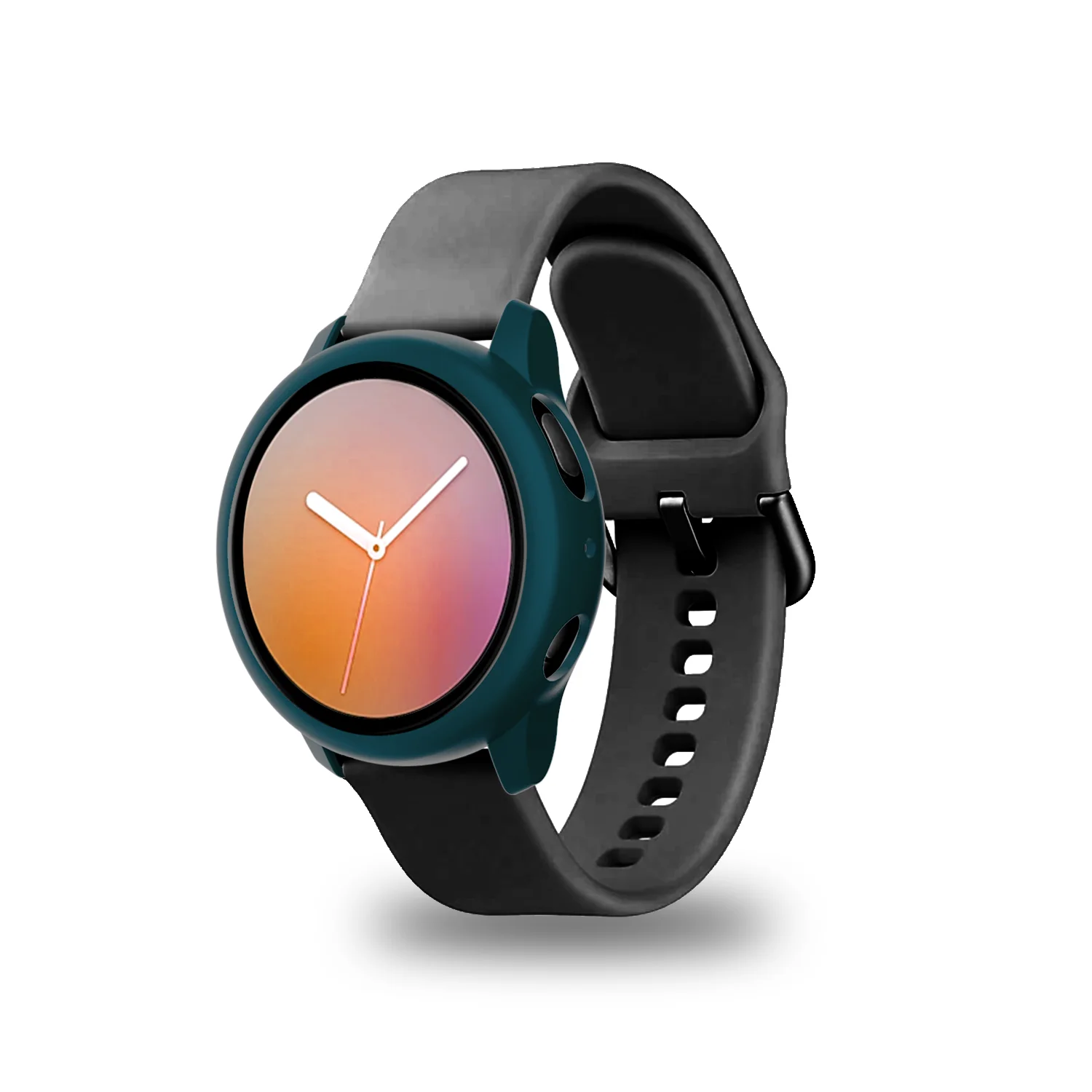 360 полная защита экрана бампер Рамка PC матовый жесткий чехол для Samsung galaxy watch active 2