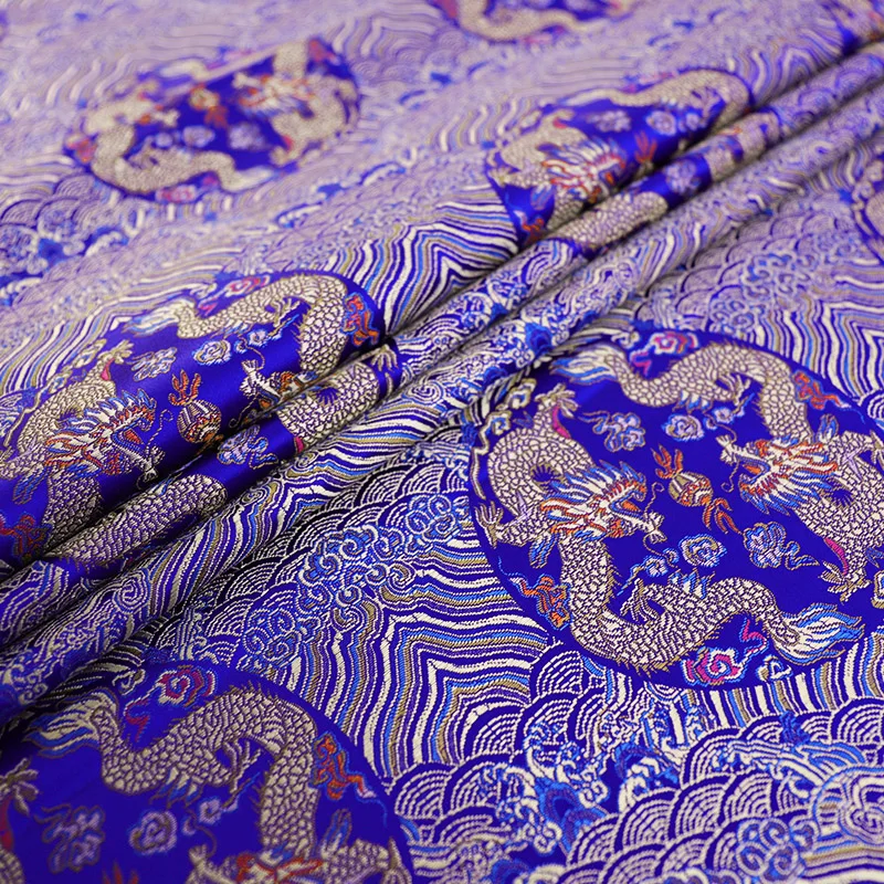 Ткань для платья жаккардовая ткань с рисунком дракона шитья Чонсам и кимоно | Дом