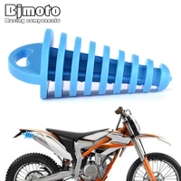 bjmoto 1pc motorcycle exhaust pipe motocross tailpipe pvc air bleeder plug exhaust silencer muffler wash plug pipe protector