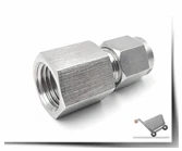 1/" 1/2" BSP NPT внутренняя резьба x 8 мм 10 мм 12 мм 1/4 1/2 OD трубка двойной наконечник Компрессионный фитинг соединитель из нержавеющей стали 304