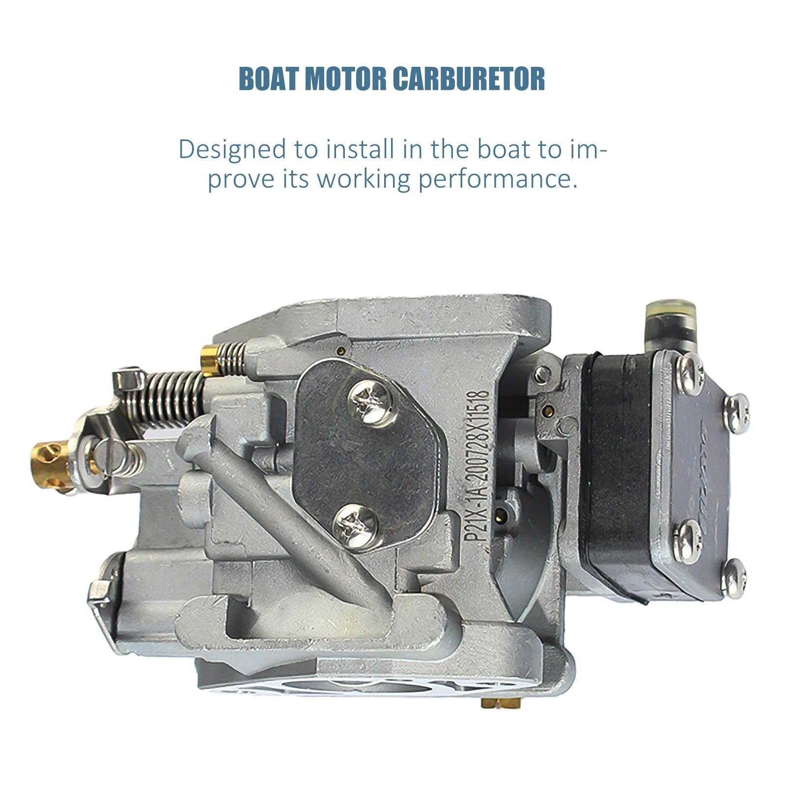 

Boat Outboard Carburetor Marine Motor Carburetor Assy For 5/9.8HP 2-Stroke H Ang Kai Outboard Boat Accessories Marine Exquisite
