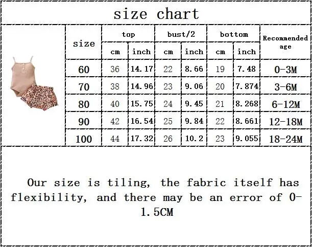 

Infant Baby Girls Summer Cool Thin Solid Tops Rompers Leopard Bottoms Toddler Kids Newborn Casual Clothes Sets 2pcs 0-24M