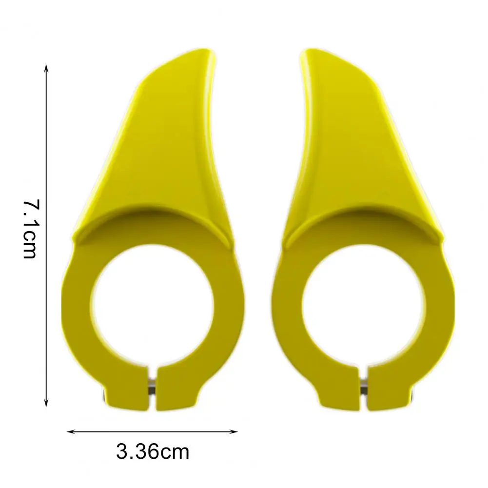 

80%HOT 2Pcs Anti-slip 22.2mm Rest Handlebar Grip Bar Ends for Mountain Bicycle