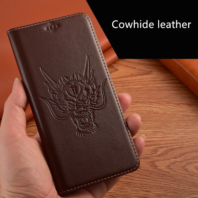 Роскошный Магнитный чехол из натуральной кожи для телефона Xiaomi Poco X3 NFC/Xiaomi POCO F2