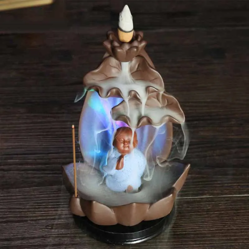 Ароматическая горелка Backflow керамическое украшение светодиодсветильник лампа