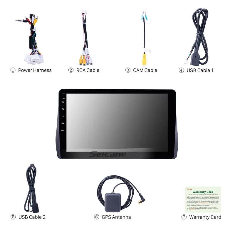 Seicane 2 DIN gps авто стерео 10 1 &quotAndroid 8 для Toyota Wish 2009 2010 2011 2012 Радио мультимедийный плеер