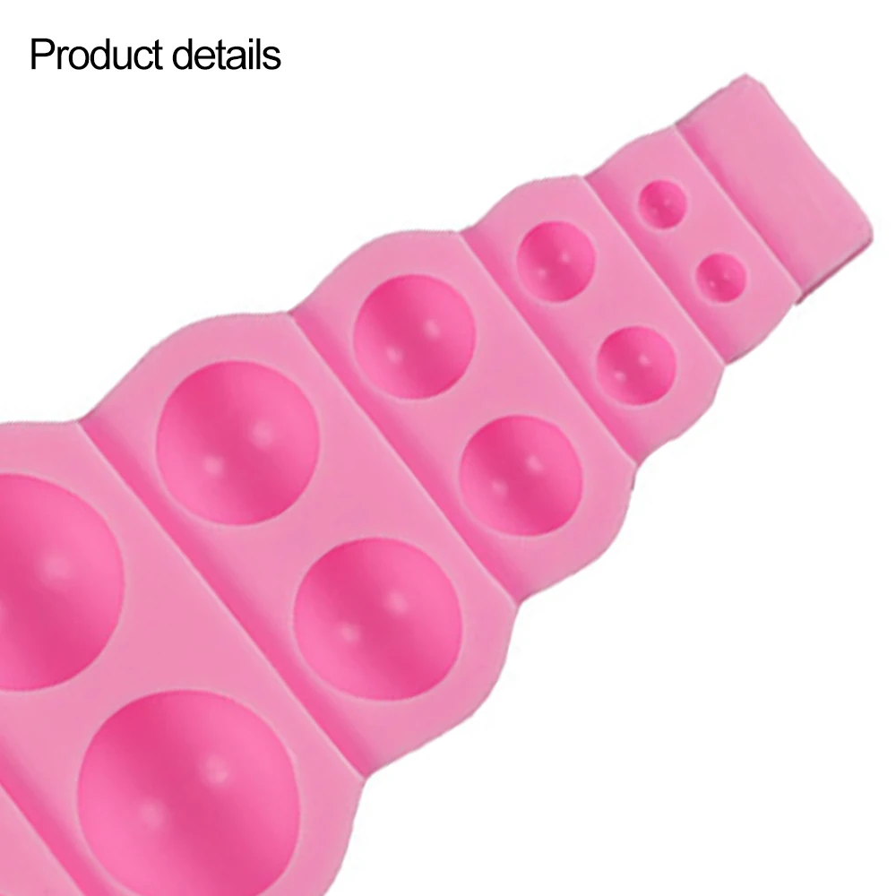 

1pcs Ball Sphere Silicone Mold For Cake Pastry Baking Chocolate Candy Fondant Bakeware Round Shape Dessert Mould DIY Decoration