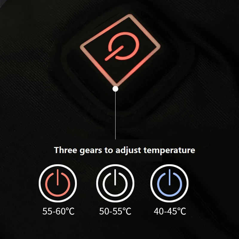 

Winter Outdoor Glove 4.5V Heating Keep Warm Gloves Windproof Waterproof Unisex, for Cycling, Skiing, Mountaineering,Red