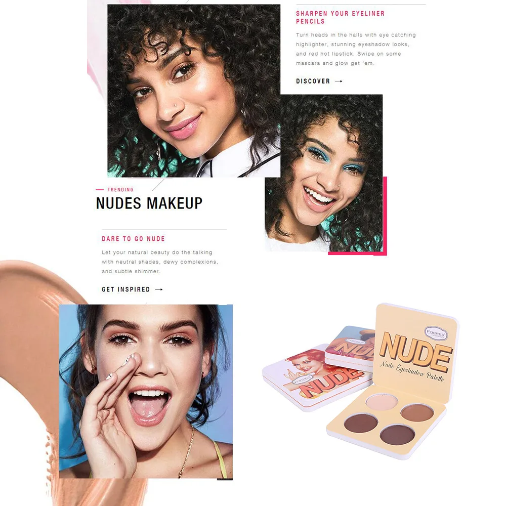 Горячие 12 цветов Тени для век матовые тени оттенки мерцающий макияж долговечный