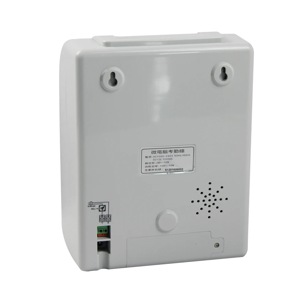 W-S1 цифровой регистратор времени посещаемость пробивная карта часы Офисные