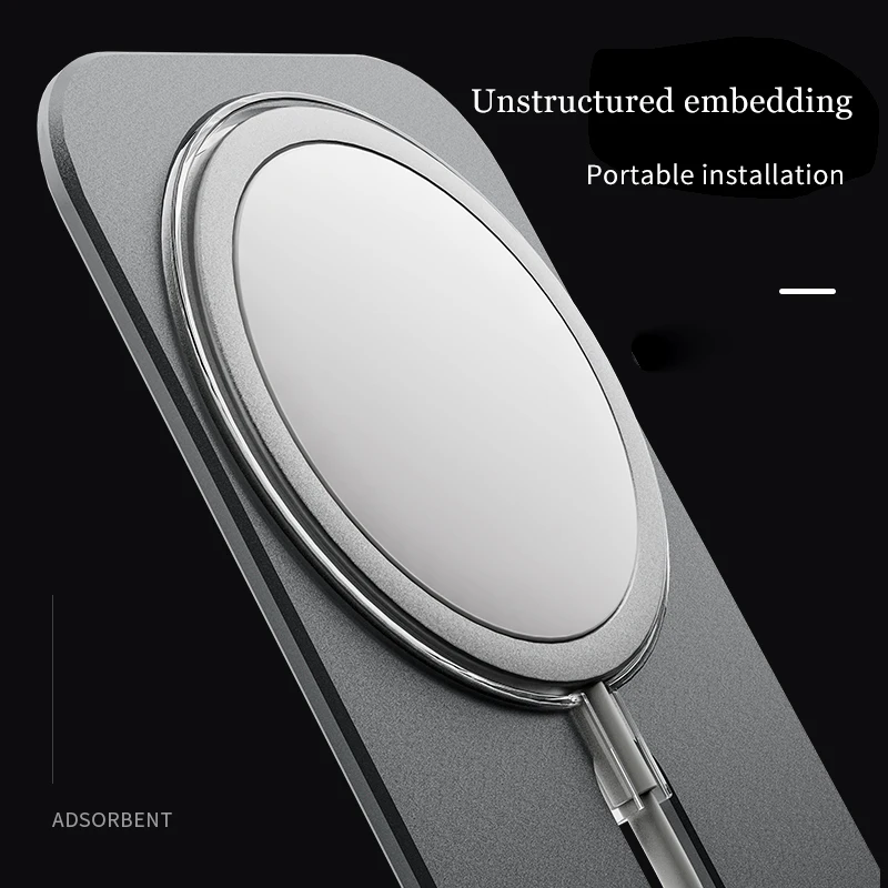 gtwin 15w charger stand for iphone 12 mini pro max magsafing wireless chargers bracket desk charging base dock holder free global shipping