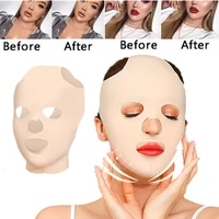 relaxation v shaper facial slimming bandage lift up adjustable belt reduce double chin face thining band hot sale