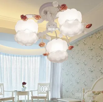 Европейский стиль сад гостиная романтические рестораны белые кованые железные