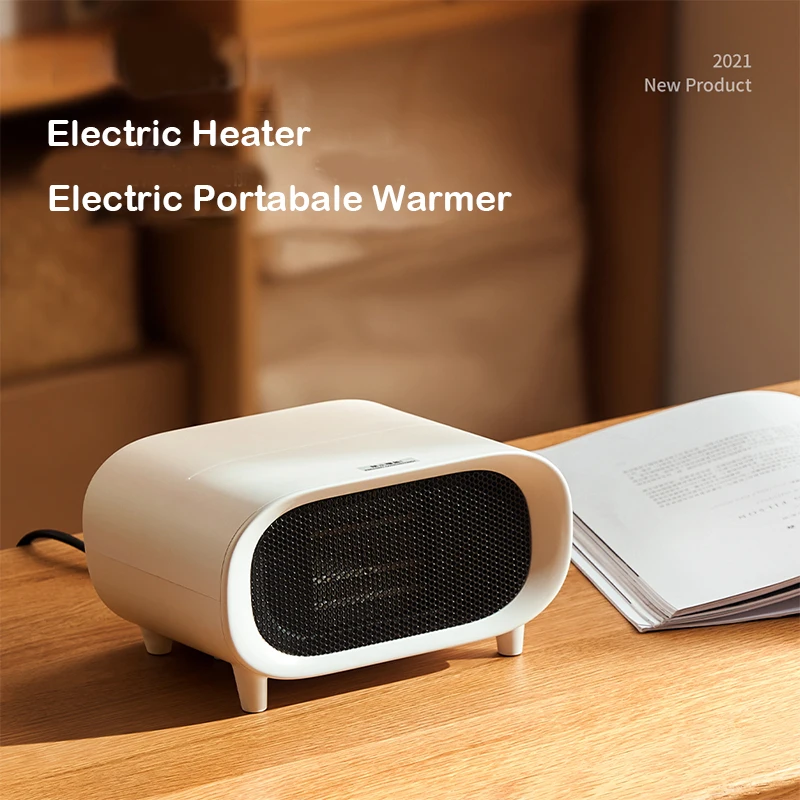 

RIGOGLIOSO Electric Heater Home Warmer Heater for Bedroom PTC Ceramic Heating Element Small Fan Heater Winter Household Items