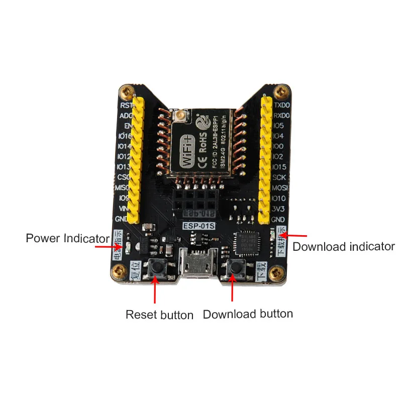 Новый ESP8266 горелка Flash downloader Flasher мигающая прошивка скачать инструмент CP2102