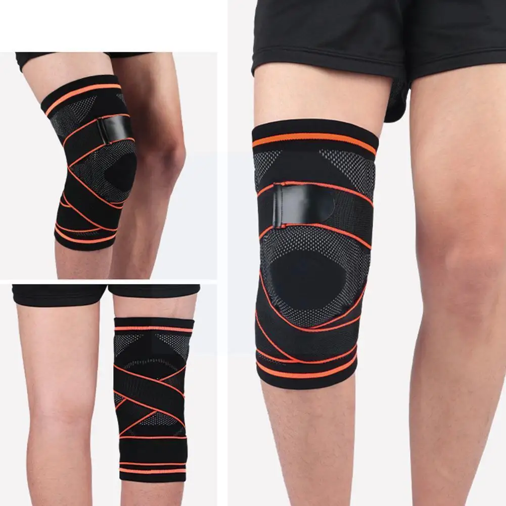 

1pcs Sport Knee Pads Strap Cycling Knee Braces Knee Support Volleyball Joints 2021 Pad New Kneecap Protector Basketball Pat W2a1