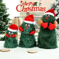 singing christmas tree decorative adorable unique funny rotating christmas tree dancing christmas tree for entertainment
