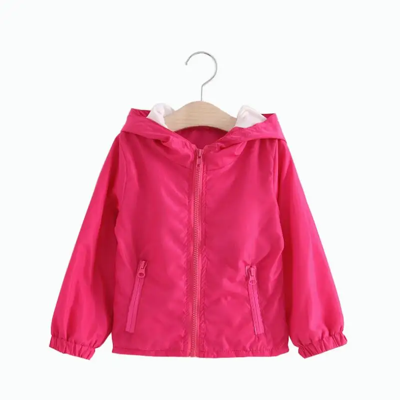 Куртка детская демисезонная на молнии с капюшоном и мультяшным принтом Тоторо