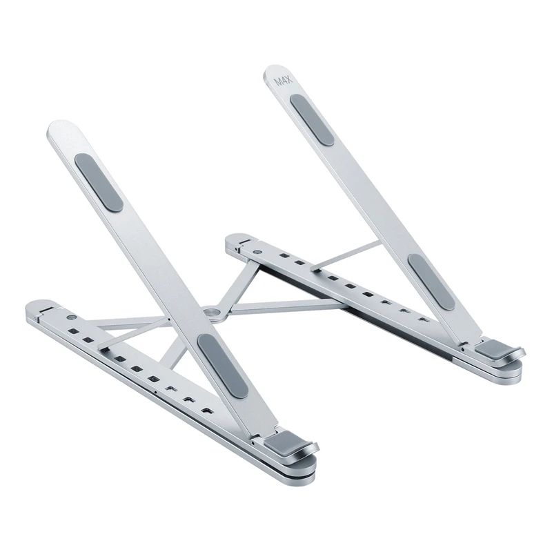 Портативная регулируемая алюминиевая подставка для ноутбука двухслойная