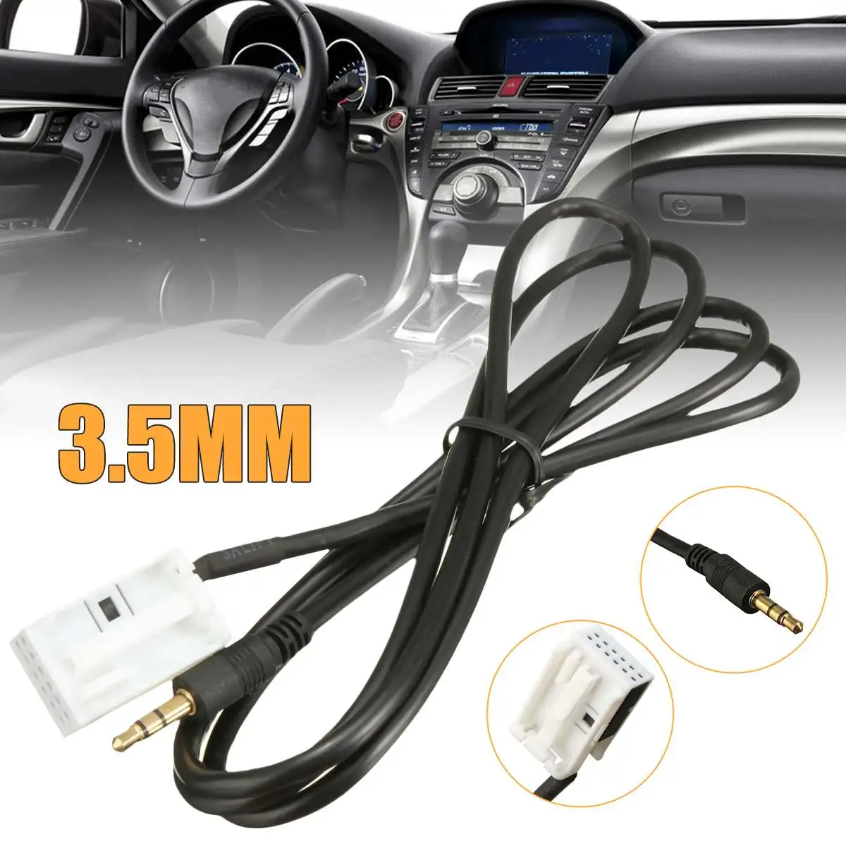 Входной кабель адаптер Aux 3 5 мм для Peugeot 207 Expert 308 4007 Male MP3|Кабели адаптеры и разъемы|