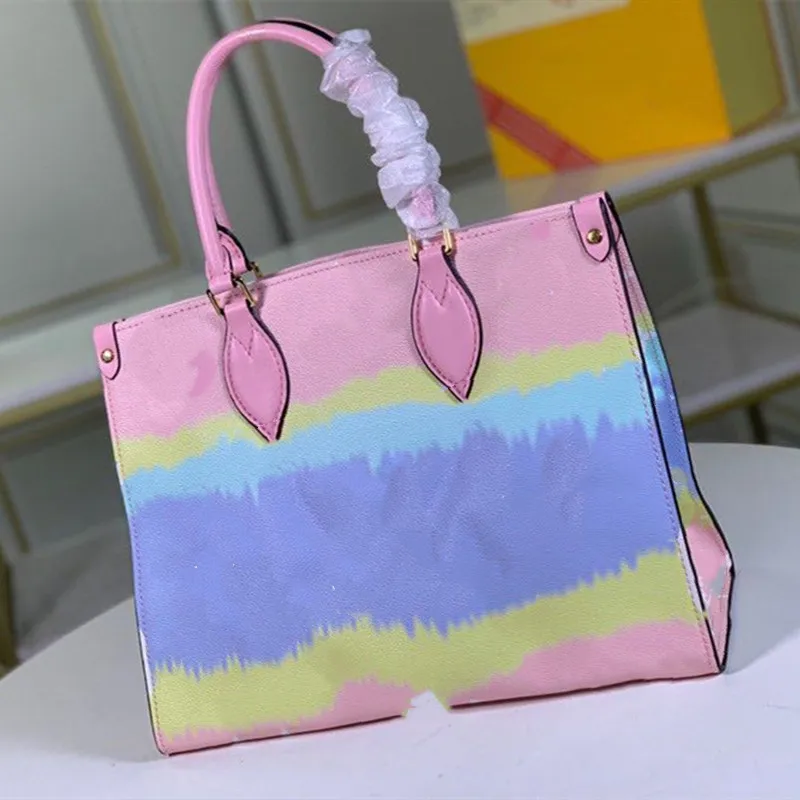 

2021 Classic Color Large Capacity Shopping Bag, Women's Leisure Large Capacity Tote Bag, Women's Luxury Handbag
