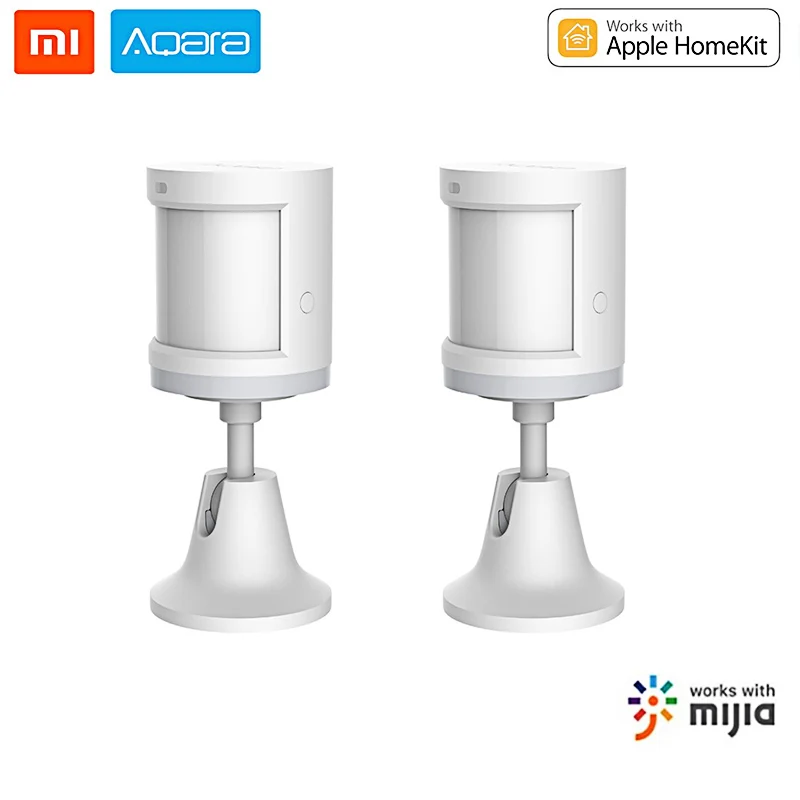 Xiaomi mijia Aqara датчик человеческого тела умный движения беспроводной держатель