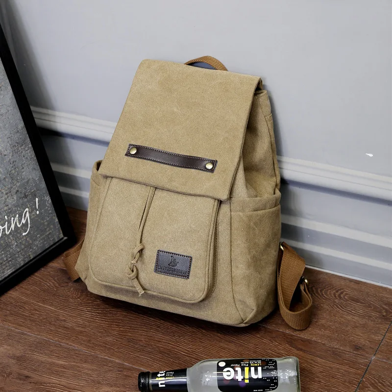 

2020 Retro Style Women Backpack Girls Outdoor Canvas Travel Backpacks School Bag for Teenager Bagpack Shoulder Bag Mochila